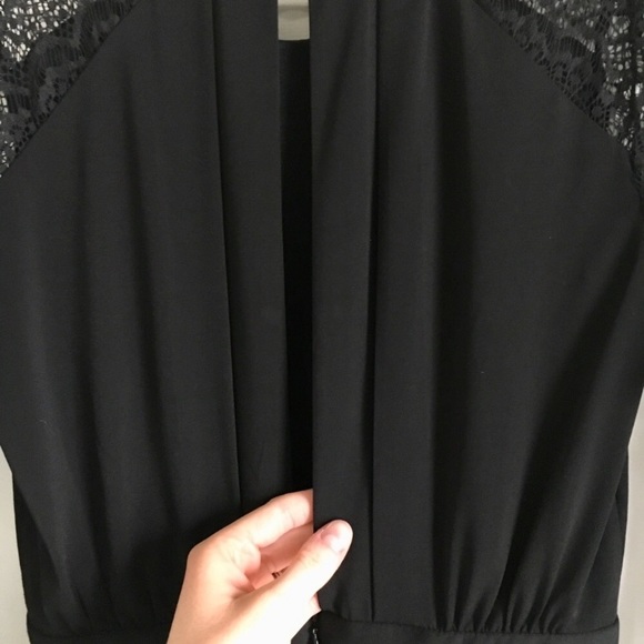 Host Pick!๐BCBG Black Lace Sleeve Dress Like NEW! - Picture 7 of 8